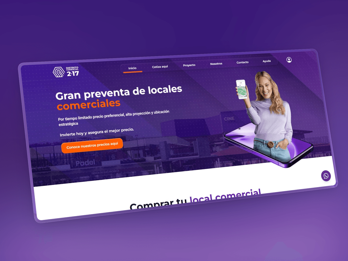 DC217 Sitio Web
